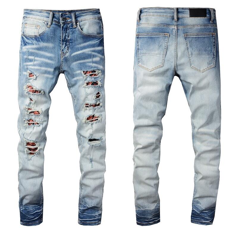 Fashion Mens Jeans Cool Style Luxury Designer Denim Pant Distressed Ripped Biker Black Blue Slim Fit Motorcycle Size -40 M03y, 15
Fashion Mens Jeans Cool Style Luxury Designer Denim Pant Distressed Ripped Biker Black Blue Slim Fit Motorcycle Size -40 M03y, 15