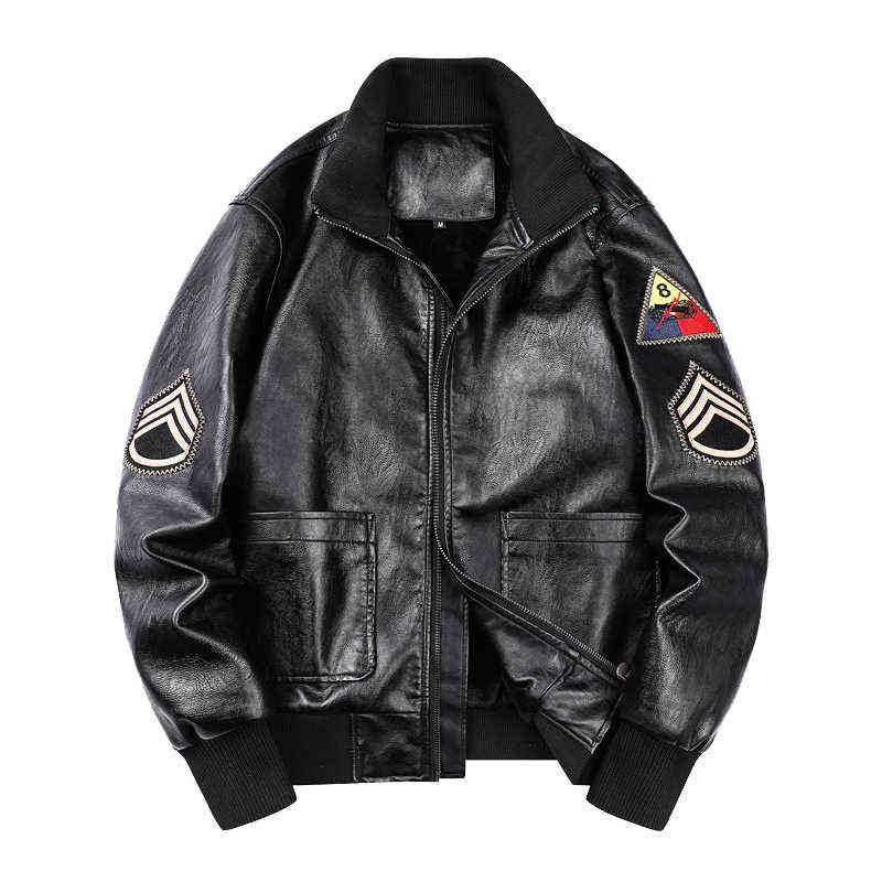 Mcikkny Men's Pu Biker Leather Jackets And Coats Military Cargo Motorcycle Outwear Tops Spring Autumn Plus Size -6XL T220728, Black
Mcikkny Men's Pu Biker Leather Jackets And Coats Military Cargo Motorcycle Outwear Tops Spring Autumn Plus Size -6XL T220728, Black