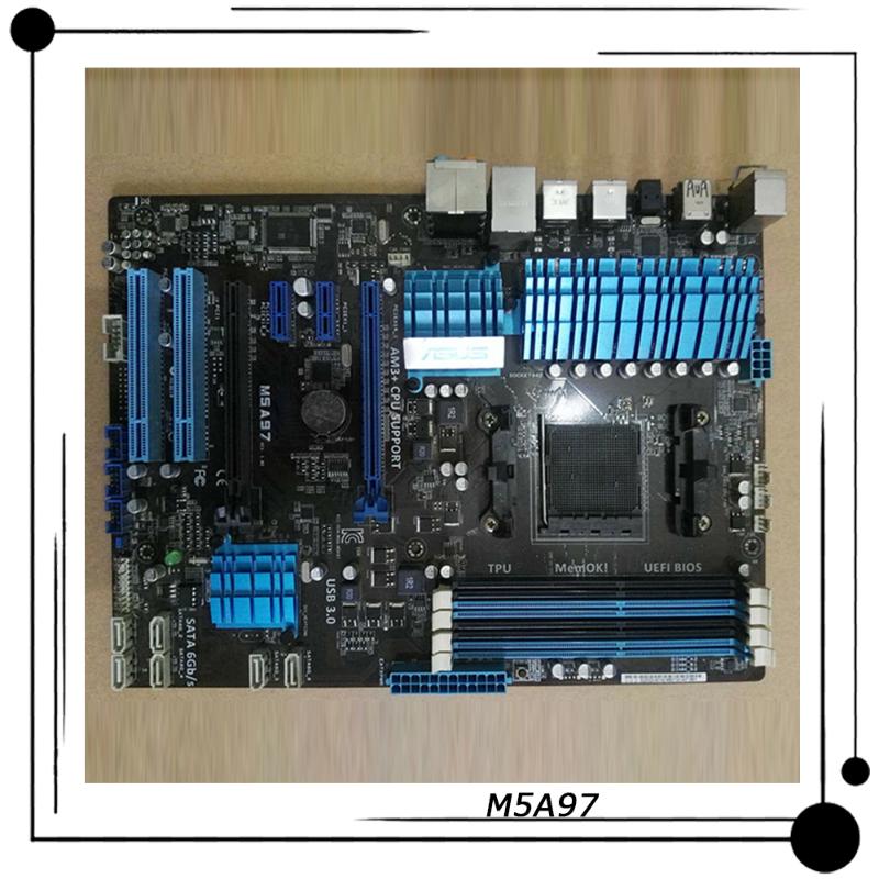 Motherboards M5A97 For ASUS Desktop ATX Motherboard AMD 970 Socket AM3+ Support FX/Phenom II/Athlon II/Sempron 100 100% Tested Fast Ship
Motherboards M5A97 For ASUS Desktop ATX Motherboard AMD 970 Socket AM3+ Support FX/Phenom II/Athlon II/Sempron 100 100% Tested Fast Ship