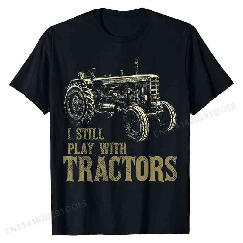 Funny I Still Playing With Tractors Funny Farmer Farm Gift Men T Shirt Plain Mens TopsTees Personalized T Shirt Cotton Party J220726, Dark heather
Funny I Still Playing With Tractors Funny Farmer Farm Gift Men T Shirt Plain Mens TopsTees Personalized T Shirt Cotton Party J220726, Dark heather