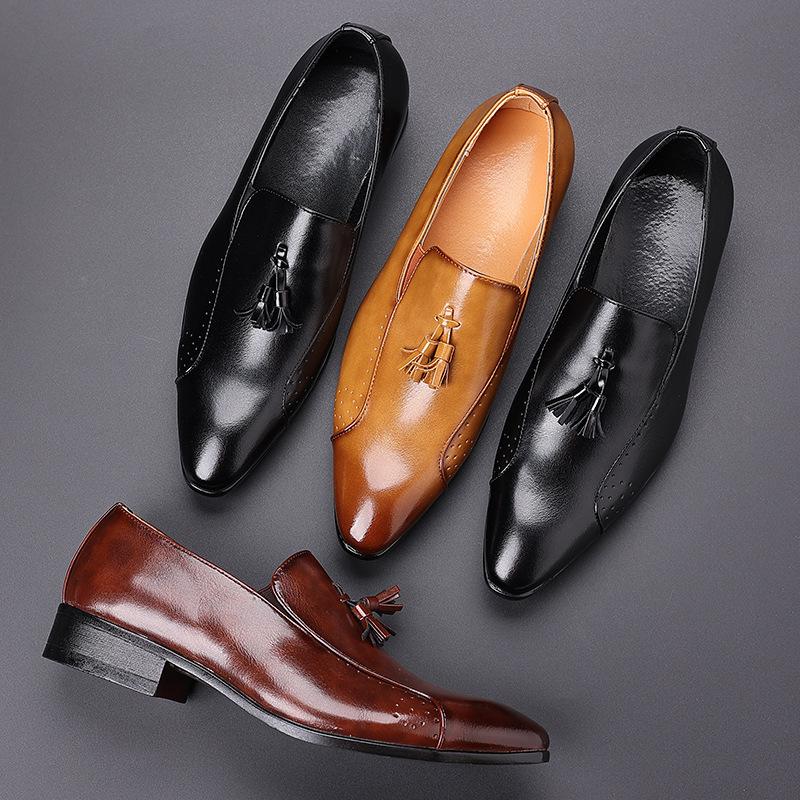 Dress Shoes Men Oxford 2022 Business Formal Patent Leather Big Size Casual FootwearDress, Black
Dress Shoes Men Oxford 2022 Business Formal Patent Leather Big Size Casual FootwearDress, Black