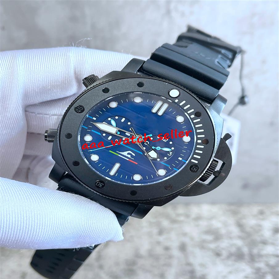 V7 factory Master Luxury mens watches 47mm military style P01163 titanium case rubber strap mechanical automatic movement luminous214c, P1
V7 factory Master Luxury mens watches 47mm military style P01163 titanium case rubber strap mechanical automatic movement luminous214c, P1