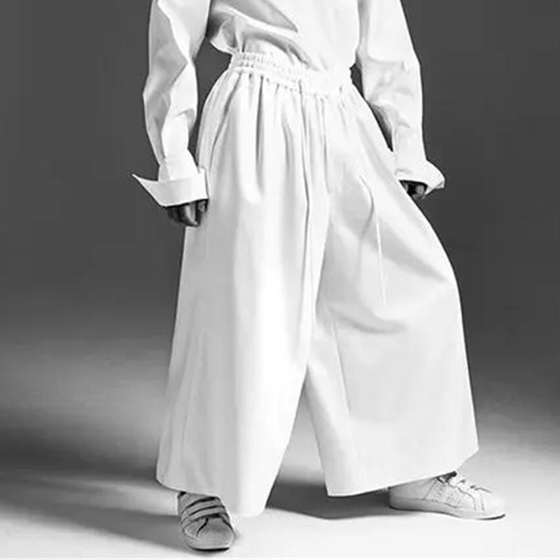 Men's Pants Summer 2022 Milan High Street Star Same White Nine Point Elastic Lace Up Wide Leg Straight, Black
Men's Pants Summer 2022 Milan High Street Star Same White Nine Point Elastic Lace Up Wide Leg Straight, Black