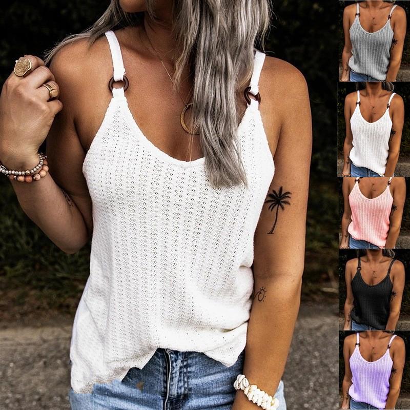 Women' Tanks & Camis Knitted Stitching Sling Tops Large Size V Sleeveless Ladies Summer 2022 Vest Style Solid Casual Loose, White
Women' Tanks & Camis Knitted Stitching Sling Tops Large Size V Sleeveless Ladies Summer 2022 Vest Style Solid Casual Loose, White