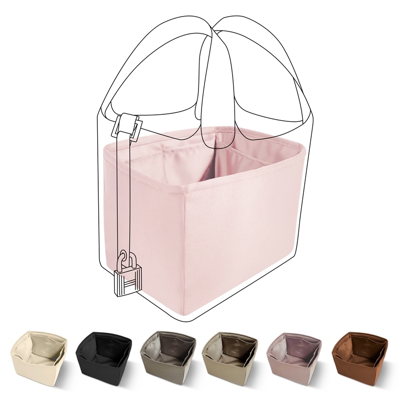 DGAZ Purse Organizer Satin thick Fits H PC pic otin 18 22 Bags Silk Luxury Handbag Tote in Bag Shapers Women 220617, Pink
DGAZ Purse Organizer Satin thick Fits H PC pic otin 18 22 Bags Silk Luxury Handbag Tote in Bag Shapers Women 220617, Pink