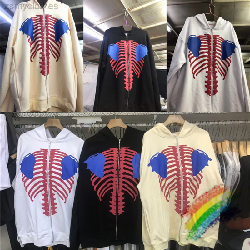 Cardigan KAPITAL Hoodie Men Women Best Quality 3D Foam Skeleton Bone Printing Pullover Sweatshirts
Cardigan KAPITAL Hoodie Men Women Best Quality 3D Foam Skeleton Bone Printing Pullover Sweatshirts