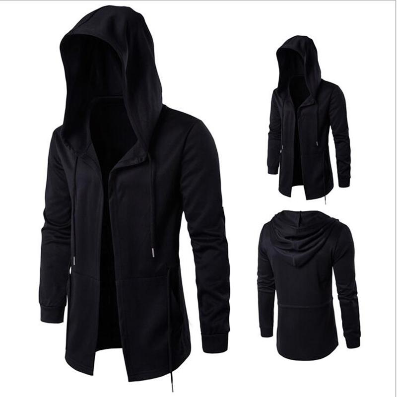 Men's Hoodies & Sweatshirts Fashion Men Hooded Hip Hop Mantle Jacket Long Sleeve Cloak Male Coat Outwear Moleton Masculino 23Men's, As show 
Men's Hoodies & Sweatshirts Fashion Men Hooded Hip Hop Mantle Jacket Long Sleeve Cloak Male Coat Outwear Moleton Masculino 23Men's, As show
