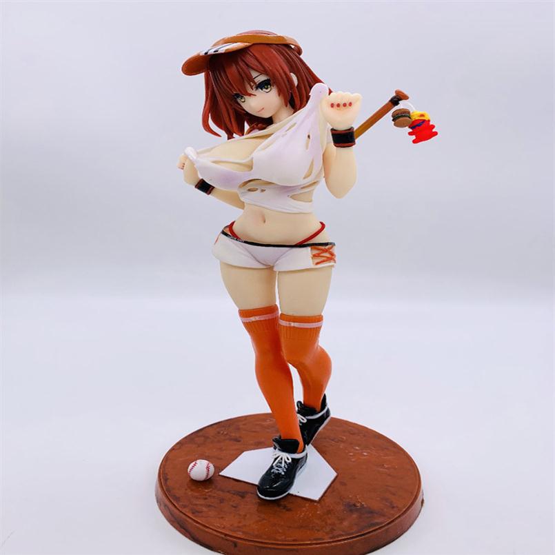 

SKYTUBE 1 6 PVC FIGURE Baseball Girl ILLUSTRATION BY Motaro Action Figures Toy Anime Sexy Girl Adult Collectible Model Doll Gift M2626, Hard without box