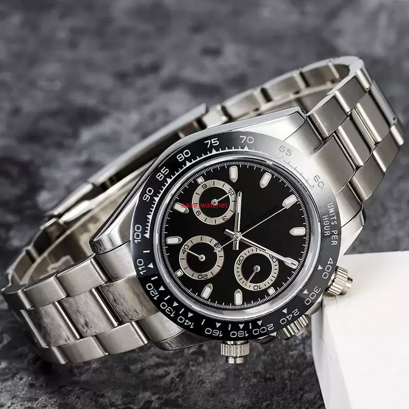 men watches Japan VK Chronograph movement watch full stainless steel Sapphire glass 5ATM waterproof super luminous 41mm montre de luxe, 5 atm water proof
men watches Japan VK Chronograph movement watch full stainless steel Sapphire glass 5ATM waterproof super luminous 41mm montre de luxe, 5 atm water proof