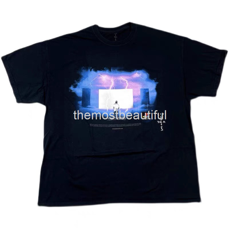 Men' T-Shirts 21ss hip hop Kanye' same Stonehenge lightning printing men' and women' round neck short sleeve T-shirt trendy, 2# packing bag
Men' T-Shirts 21ss hip hop Kanye' same Stonehenge lightning printing men' and women' round neck short sleeve T-shirt trendy, 2# packing bag