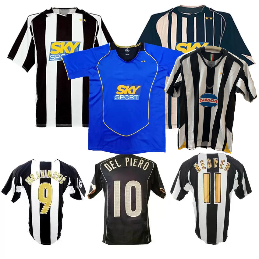 2004 2005 2006 Buffon soccer jerseys Zebina DEL PIERO CAMORANESI Ibrahimovic LAMBROTTA MUTU Thuram Emerson TREZEGUET Cannavaro Zambrotta Retro football shirt, 04/05 home
2004 2005 2006 Buffon soccer jerseys Zebina DEL PIERO CAMORANESI Ibrahimovic LAMBROTTA MUTU Thuram Emerson TREZEGUET Cannavaro Zambrotta Retro football shirt, 04/05 home