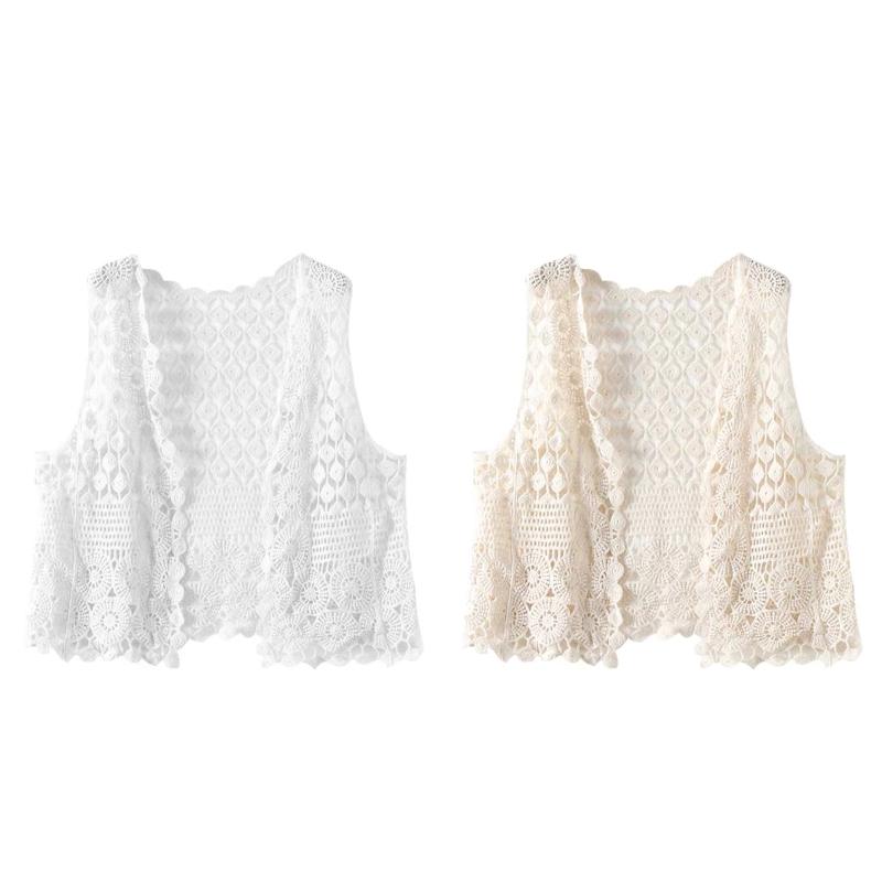 Bras Sets Women Summer Crochet Sleeveless Vest Waistcoat Ethnic Hollow Out Knit Diamond Circle Pattern Solid Color Cardigan JacketBras, White
Bras Sets Women Summer Crochet Sleeveless Vest Waistcoat Ethnic Hollow Out Knit Diamond Circle Pattern Solid Color Cardigan JacketBras, White