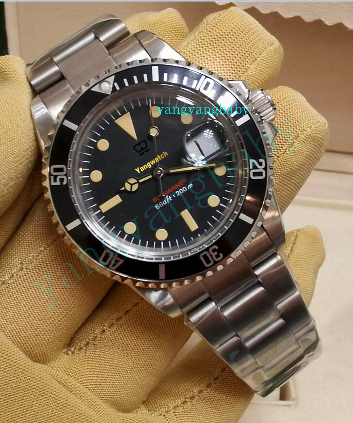 Original Box WATCH Fashion Classic 40mm Vintage 1680 Red-SUB Calendar Stainless Steel ETA2836 Men's Automatic WatcES
Original Box WATCH Fashion Classic 40mm Vintage 1680 Red-SUB Calendar Stainless Steel ETA2836 Men's Automatic WatcES