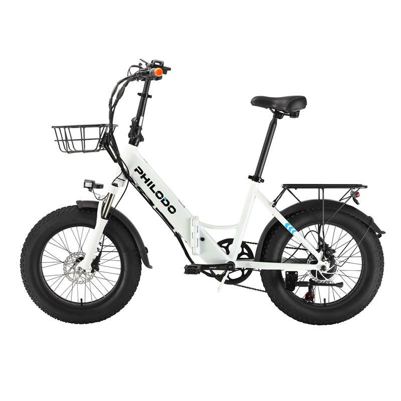 UK Stock H4 13Ah 48V 250W 20 Inch Folding Moped Electric Bicycle hydraulic disc brakes 60KM Mileage Range Electric Bike