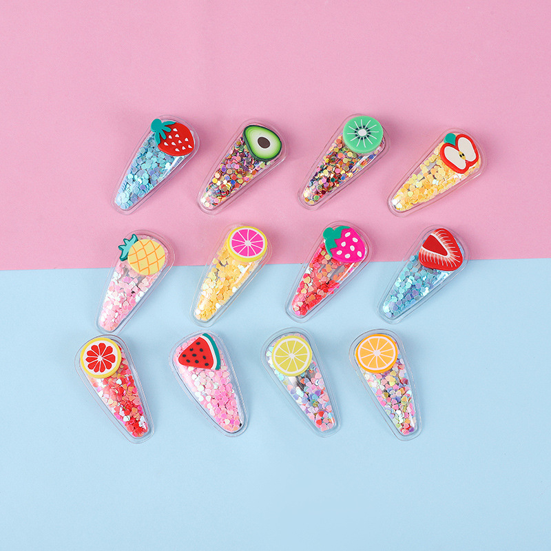 New Children's Princess Hair Clip Cute Baby Flower Duck Clip Girl Broken Bobby Pin Child Barrettes Gifts