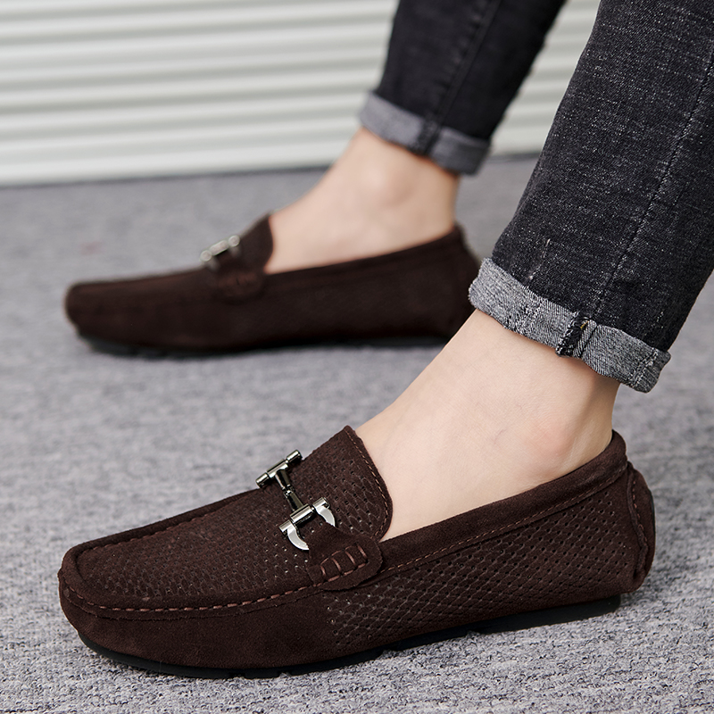 Men Shoes Sude Leather Casual Shoes Classic Mens Loafers Men Flats Big Size -46 Male Set of Feet Shoes Driving Moccasins, Black
Men Shoes Sude Leather Casual Shoes Classic Mens Loafers Men Flats Big Size -46 Male Set of Feet Shoes Driving Moccasins, Black