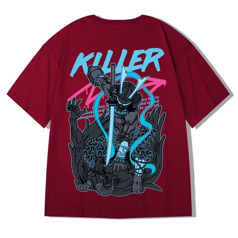 Men's T-Shirts Popular Logo Men's Short-sleeved Bryant Loose Hip-hop Oversize Tide Half Sleeve Couples, As pic
Men's T-Shirts Popular Logo Men's Short-sleeved Bryant Loose Hip-hop Oversize Tide Half Sleeve Couples, As pic