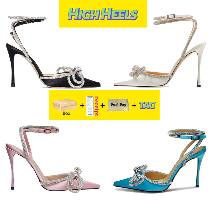 With box Luxury dress women shoes designer sandal Mach 100 Silk Satin Double Bow Crystal Pumps black reflective red wedding high heels party slippers fashion slides, Double box
With box Luxury dress women shoes designer sandal Mach 100 Silk Satin Double Bow Crystal Pumps black reflective red wedding high heels party slippers fashion slides, Double box