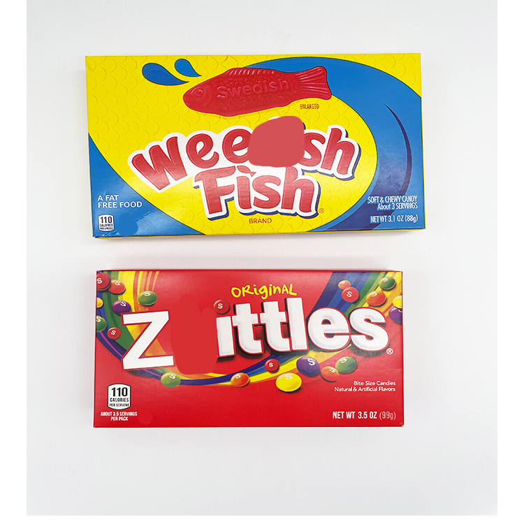 Custom Printed edibles packaging paper box almondweed butterweed payweed thcwix 3 marijuanas weedish fish zkittles reefer's znickerz Chocolate flower paper boxes 
Custom Printed edibles packaging paper box almondweed butterweed payweed thcwix 3 marijuanas weedish fish zkittles reefer's znickerz Chocolate flower paper boxes