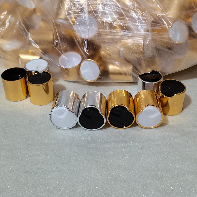 50pcs gold Disc Top Caps With Aluminum Collar 24/410 Aluminum Shampoo Cap Plastic Bottle Container Cap Push Pull
50pcs gold Disc Top Caps With Aluminum Collar 24/410 Aluminum Shampoo Cap Plastic Bottle Container Cap Push Pull
