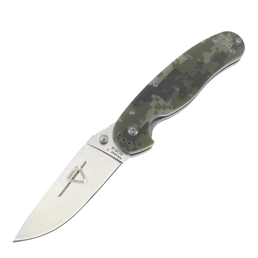 Ontario RAT Model 1 tactical Folding Knife high quality AUS-8 sharp blade G10 handle OEM camping survival knives217o
Ontario RAT Model 1 tactical Folding Knife high quality AUS-8 sharp blade G10 handle OEM camping survival knives217o