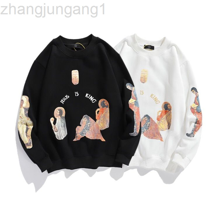 Deisigner Kanyes Smiley Face Graffiti Kids See Ghosts Full Foaming European And American Black Loose Versatile Hoodie Hoody Round Neck Short Sve Men's And Women's, No sale
Deisigner Kanyes Smiley Face Graffiti Kids See Ghosts Full Foaming European And American Black Loose Versatile Hoodie Hoody Round Neck Short Sve Men's And Women's, No sale