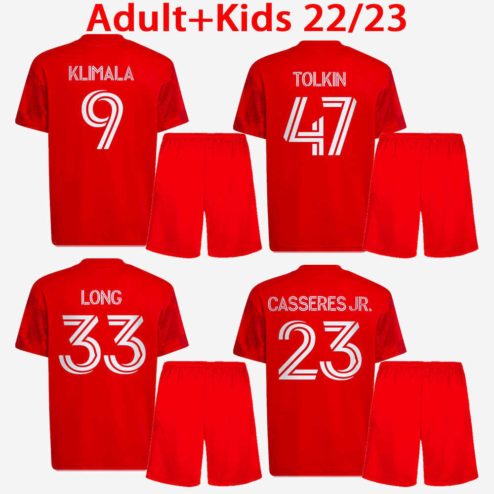 Adult Kids kit 2022 2023 New York soccer jerseys boys sets home away RED #9 KLIMALA #47 TOLKIN #33 LONG #23 CASSERES JR. 22 23 child
Adult Kids kit 2022 2023 New York soccer jerseys boys sets home away RED #9 KLIMALA #47 TOLKIN #33 LONG #23 CASSERES JR. 22 23 child