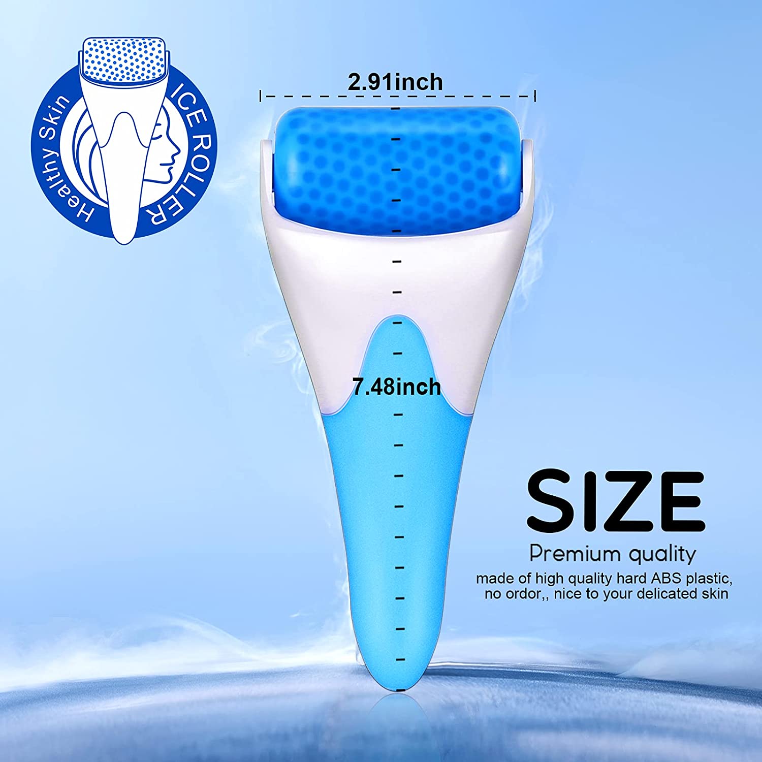 Ice Roller For Face Eye Puffiness Teenitor Ice Rollers Massager TMJ Migraine Pain Relief and Minor Injury Therapy Cold Freezer Tighten Skin Care Products
Ice Roller For Face Eye Puffiness Teenitor Ice Rollers Massager TMJ Migraine Pain Relief and Minor Injury Therapy Cold Freezer Tighten Skin Care Products