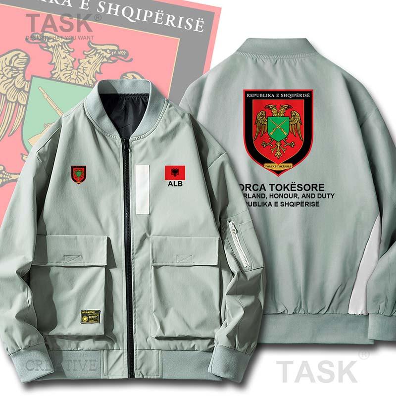 Men' Jackets Bomber Military Biker Jacket Army Republic Of Albania ALB Albanian Hip Hop Slim Fit Pilot Coat Men Windbreaker Spring JacketsM, 612-lightblue-01
Men' Jackets Bomber Military Biker Jacket Army Republic Of Albania ALB Albanian Hip Hop Slim Fit Pilot Coat Men Windbreaker Spring JacketsM, 612-lightblue-01