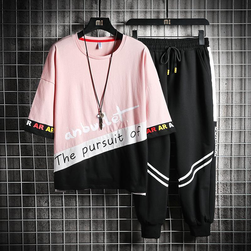Men's Tracksuits Men's Sport Suit Summer Thin2022 Short SleeveTT-shirt Loose Tappered Casual Long PantsMen's, Black
Men's Tracksuits Men's Sport Suit Summer Thin2022 Short SleeveTT-shirt Loose Tappered Casual Long PantsMen's, Black