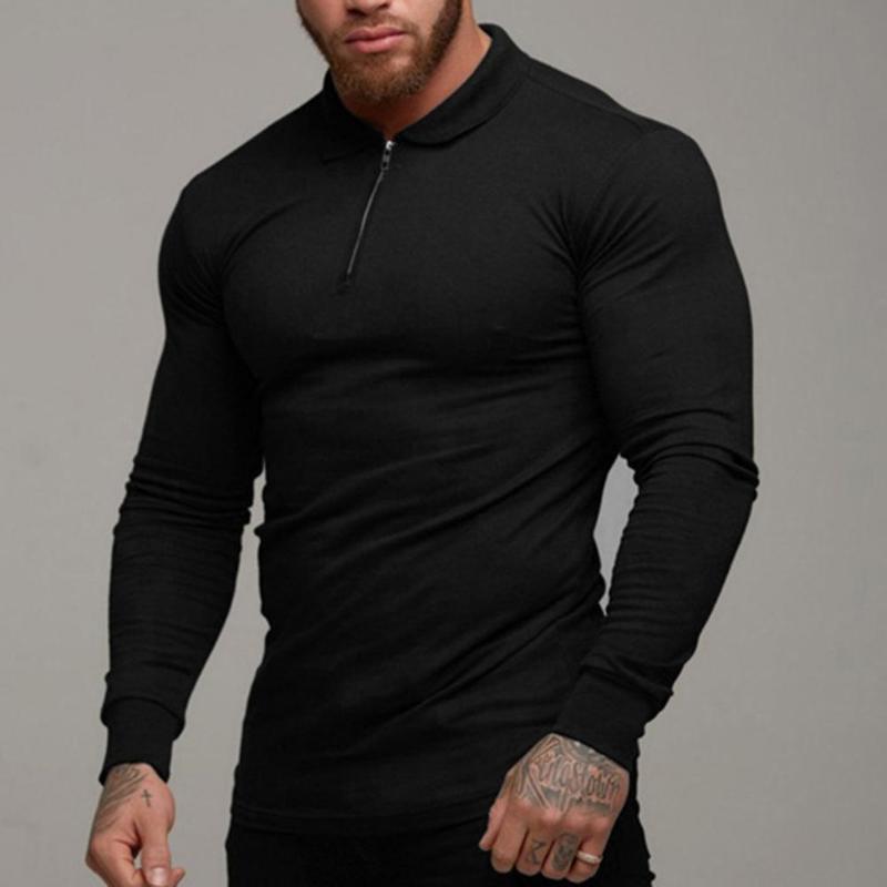 Men's Casual Shirts Trendy Men T-shirt Comfortable Elastic Cuff Shirt Quick Dry Spring ShirtMen's, Black 
Men's Casual Shirts Trendy Men T-shirt Comfortable Elastic Cuff Shirt Quick Dry Spring ShirtMen's, Black