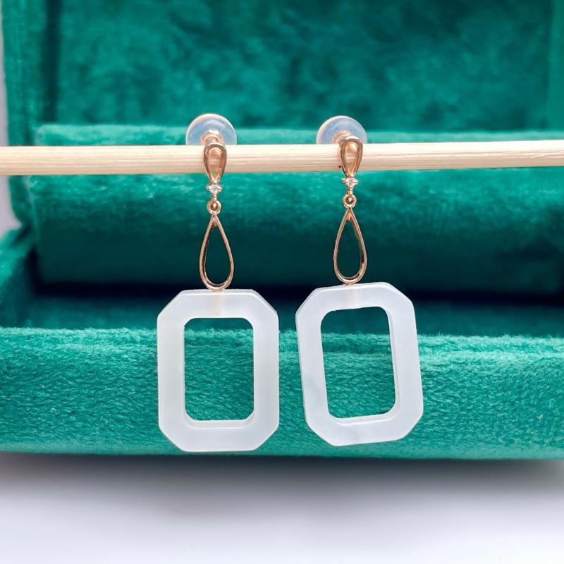 Dangle & Chandelier Shilovem 18k Yellow Natural White Jasper Drop Earrings Fine Jewelry Women Trendy Anniversary Christmas 12 16mm Myme12162
Dangle & Chandelier Shilovem 18k Yellow Natural White Jasper Drop Earrings Fine Jewelry Women Trendy Anniversary Christmas 12 16mm Myme12162