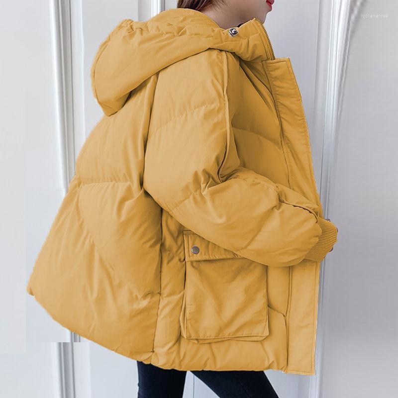 Women's Down & Parkas 2022 Winter Korean Version Loose Hooded Long-sleeved Thick Bread Jacket Padded Big Pocket Female Luci22, Beige
Women's Down & Parkas 2022 Winter Korean Version Loose Hooded Long-sleeved Thick Bread Jacket Padded Big Pocket Female Luci22, Beige