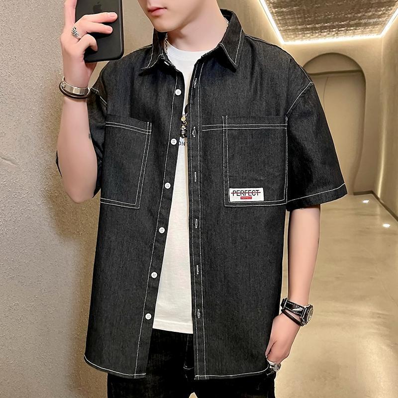 Men's Casual Shirts Summer Shirt Men Camisa Manga Corta Mens For 2022 Vintage Button Up Short Sleeve, Blue
Men's Casual Shirts Summer Shirt Men Camisa Manga Corta Mens For 2022 Vintage Button Up Short Sleeve, Blue