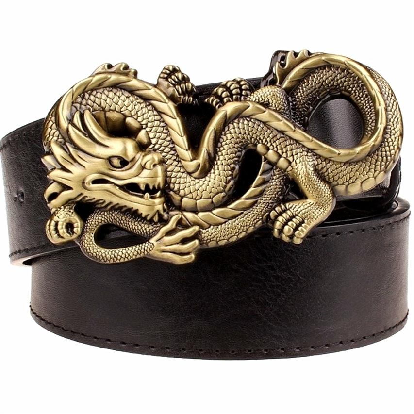 Fashion men's leather belt Dragon totem punk rock style heavy metal buckle wild Hip hop Belt Chinese dragon belt for Men gift305R, Black 
Fashion men's leather belt Dragon totem punk rock style heavy metal buckle wild Hip hop Belt Chinese dragon belt for Men gift305R, Black