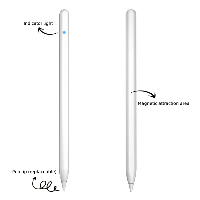 Stylus Pens Wireless Magnetic Rechargeable Pencil 2nd Generation For iPad Drawing Stylus For All Tablets