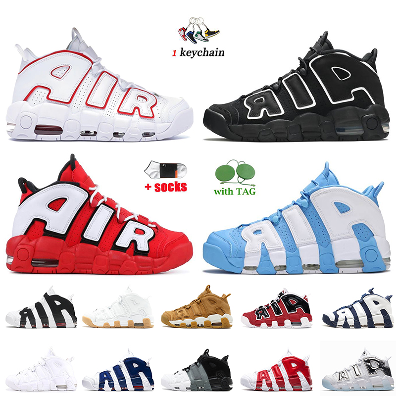 Top Quality 2022 Women Mens More Uptempos Basketball Shoes With Socks Scottie Pippen Triple White Varsity Red Black Hoop Pack UNC Bulls Peace Love Trainers, Multi-color 36-45
Top Quality 2022 Women Mens More Uptempos Basketball Shoes With Socks Scottie Pippen Triple White Varsity Red Black Hoop Pack UNC Bulls Peace Love Trainers, Multi-color 36-45
