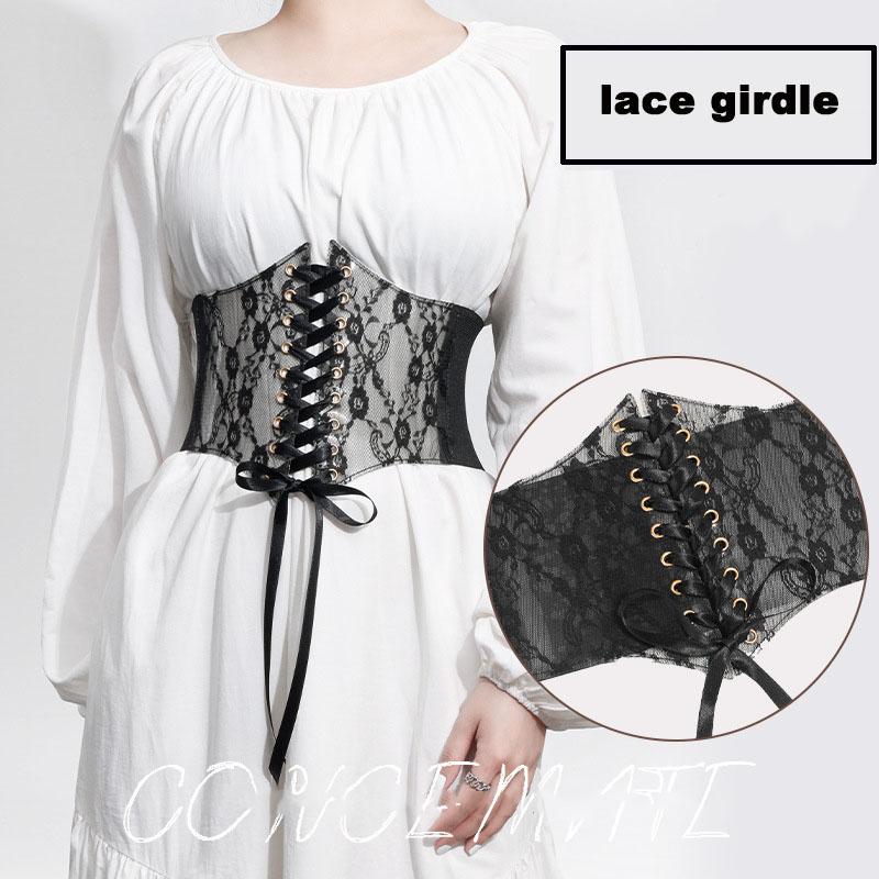 Belts Fashion Lace Belt Ladies Versatile Dress Tunic Top Luxury Design Elegant Girdle Elastic High Quality Brand, White
Belts Fashion Lace Belt Ladies Versatile Dress Tunic Top Luxury Design Elegant Girdle Elastic High Quality Brand, White