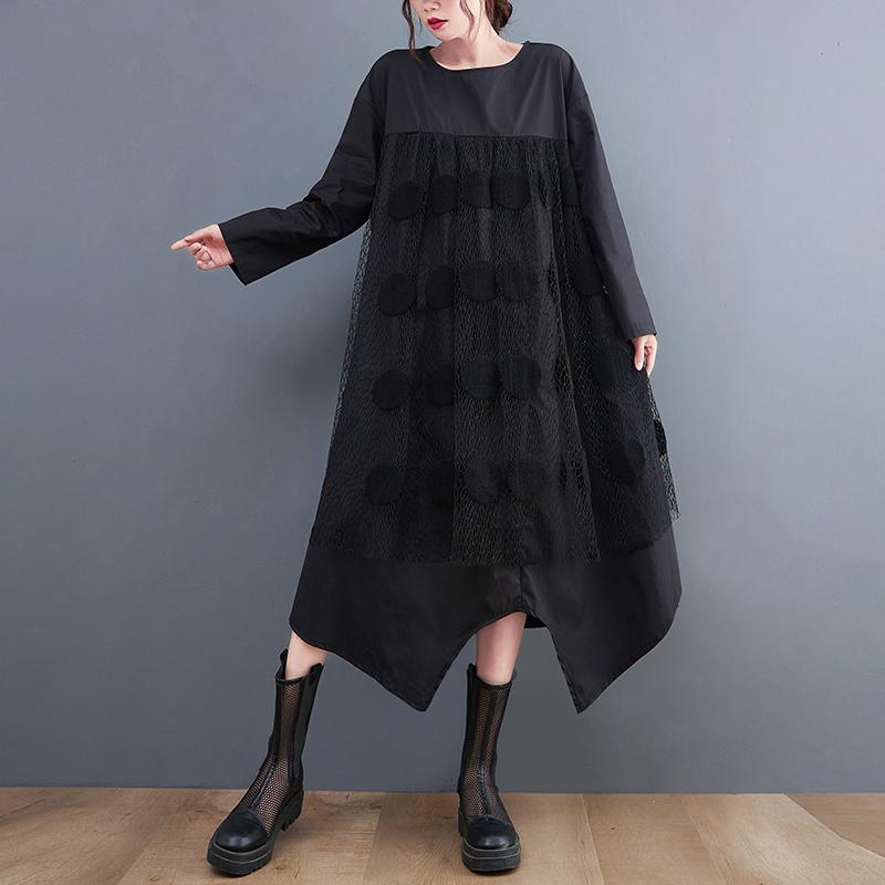 Casual Dresses Arrival Patchwork Mesh Long Sleeve Japanese Style Chic Girl's Fashion Autumn Dress Women Midi Spring DressCasual, Black
Casual Dresses Arrival Patchwork Mesh Long Sleeve Japanese Style Chic Girl's Fashion Autumn Dress Women Midi Spring DressCasual, Black