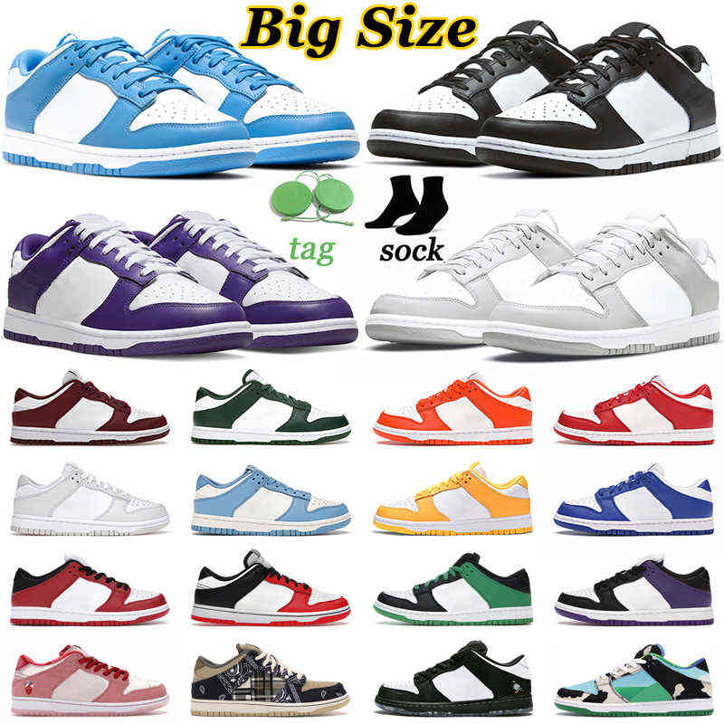2022 Designer Big Size US 13 Outdoor Casual Shoes Men Women Panda Black White UNC Syracuse Photon Dust Kentucky Grey Fog Court Purple Mens, 35
2022 Designer Big Size US 13 Outdoor Casual Shoes Men Women Panda Black White UNC Syracuse Photon Dust Kentucky Grey Fog Court Purple Mens, 35