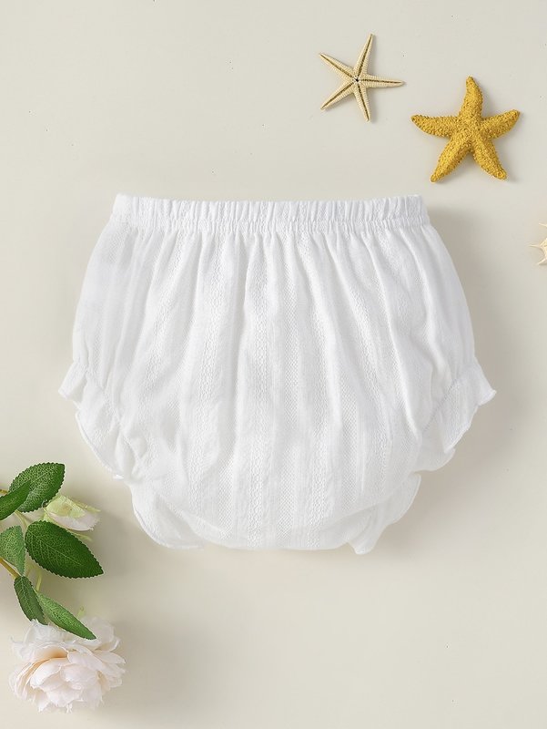 Baby Ruffle Hem Shorts SHE