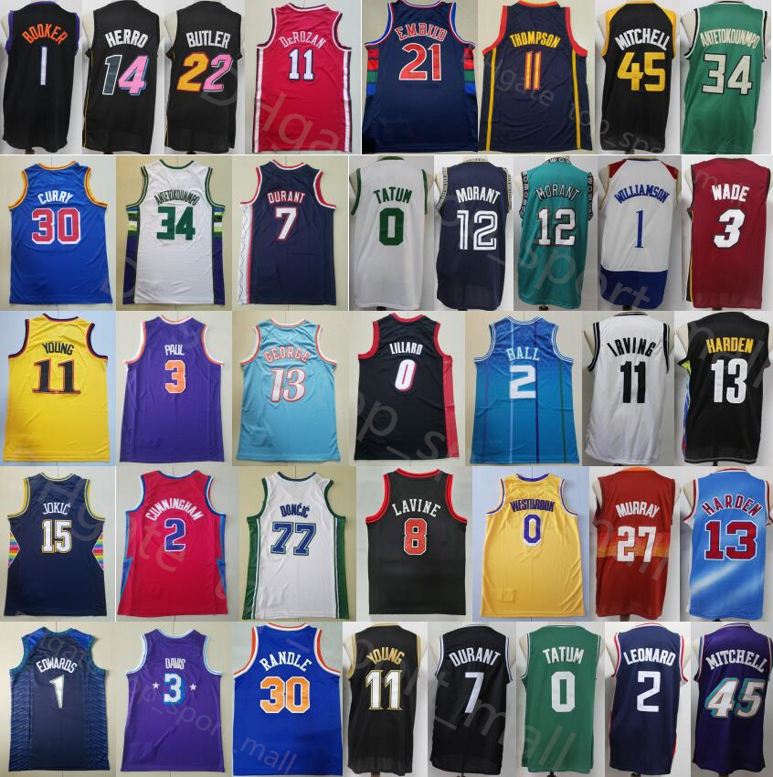Basketball Stephen Curry Jersey LaMelo Ball Lillard Trae Young Donovan Mitchell Devin Booker Ja Morant Kevin Durant Luka Doncic Antetokounmpo Harden Butler City, Photo z
Basketball Stephen Curry Jersey LaMelo Ball Lillard Trae Young Donovan Mitchell Devin Booker Ja Morant Kevin Durant Luka Doncic Antetokounmpo Harden Butler City, Photo z