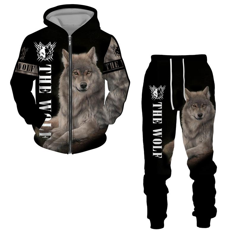 Men' Tracksuits Autumn And Winter Tracksuit 3D The Wolf Print Zipper Hoodies Sweatshirts Pants Sets Casual Mens Clothing Women, 14118
Men' Tracksuits Autumn And Winter Tracksuit 3D The Wolf Print Zipper Hoodies Sweatshirts Pants Sets Casual Mens Clothing Women, 14118