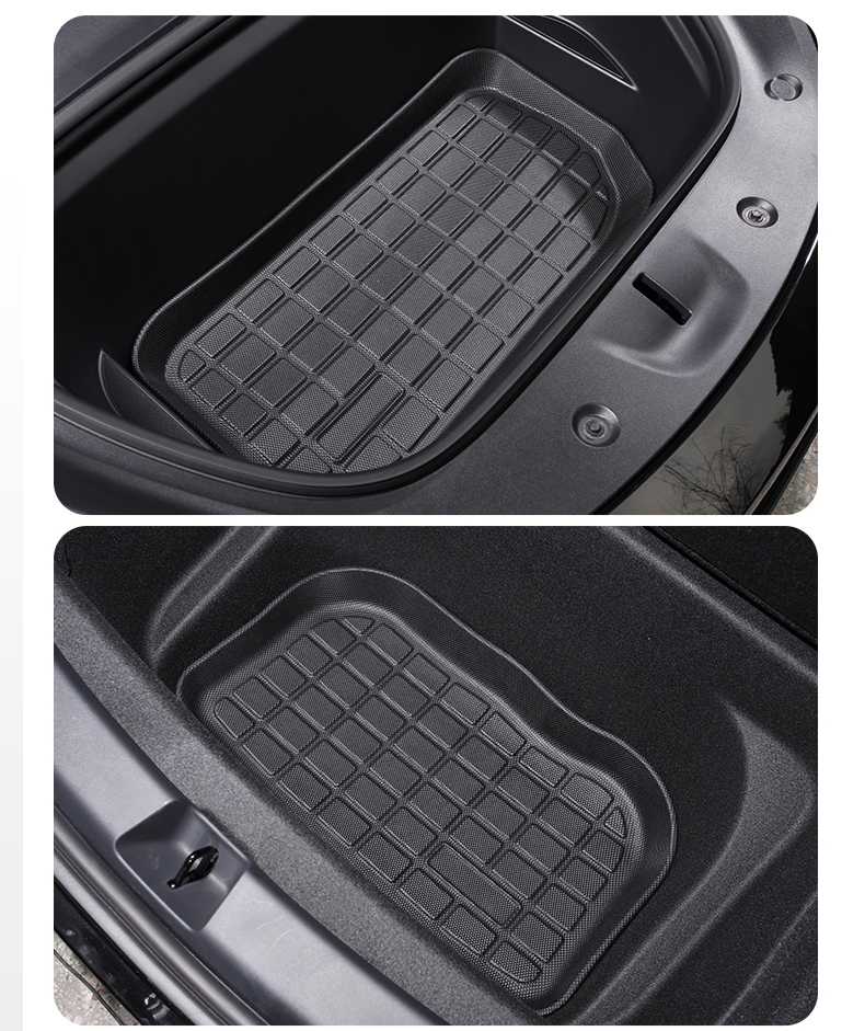 Full Sets TPE Frunk Trunk Floor Seat Mat For Tesla Model Y Cargo Liners Car Boot Mat Foot Carpet Seat Back Protector