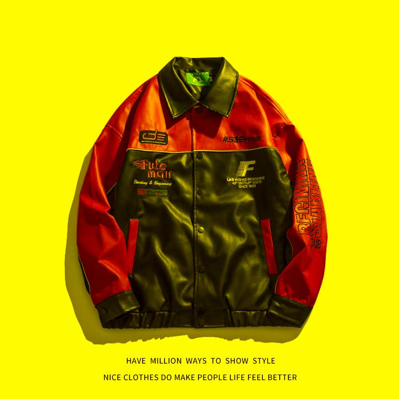 Men's Jackets Arrival Spring Motorcycle F1 PU Leather Men Baseball Bomber Jacket Unisex Women Varsity Coat Stadium Award Street EmbroidMen's, White
Men's Jackets Arrival Spring Motorcycle F1 PU Leather Men Baseball Bomber Jacket Unisex Women Varsity Coat Stadium Award Street EmbroidMen's, White