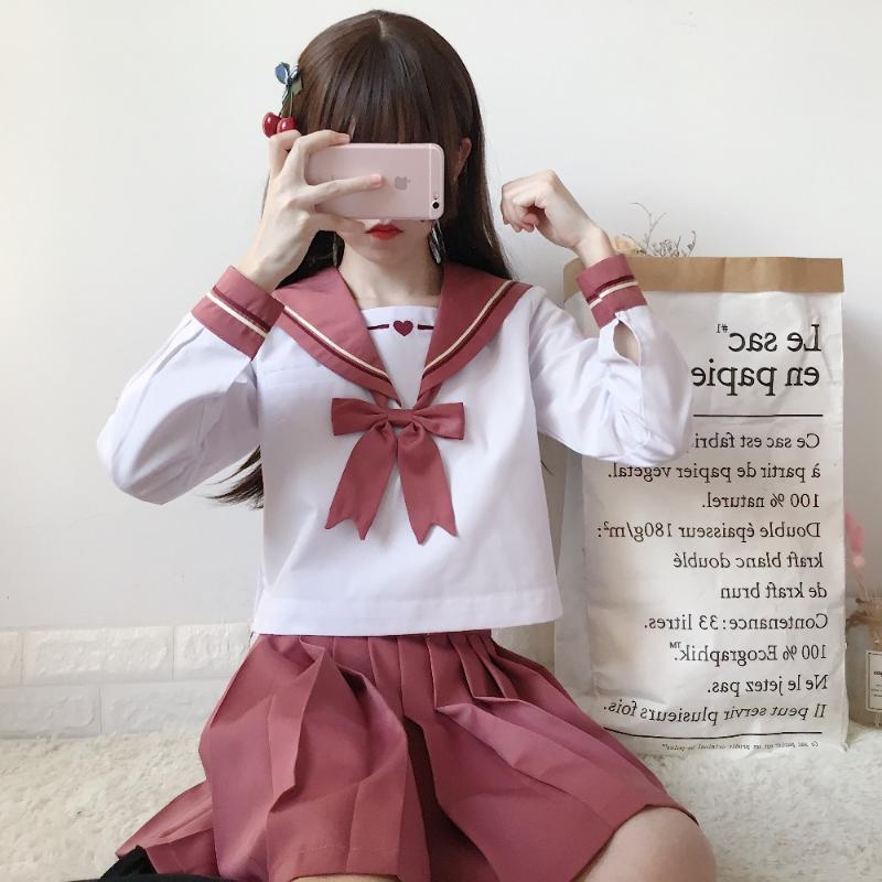 Clothing Sets Girls Japanese School Uniform Skirt JK Class Uniforms Sailor Suit College Wind Female Students UniformsClothing, Tops and long skirts
Clothing Sets Girls Japanese School Uniform Skirt JK Class Uniforms Sailor Suit College Wind Female Students UniformsClothing, Tops and long skirts