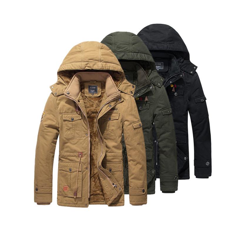 Men's Jackets Men Winter Coat Mid-length Men's Jacket Hooded Fleece Thickened Casual Fashion Clothing Clothes StreetwearMen's, Black
Men's Jackets Men Winter Coat Mid-length Men's Jacket Hooded Fleece Thickened Casual Fashion Clothing Clothes StreetwearMen's, Black