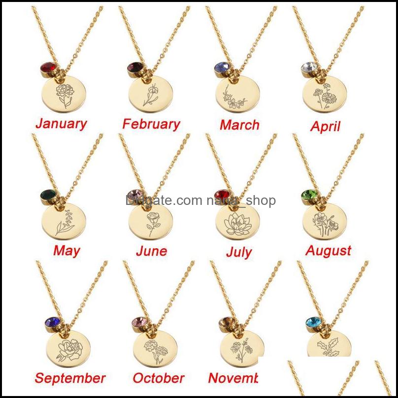 Pendant Necklaces Pendants Jewelry Crystal Birthstone Necklace For Women Birth Month Flower Gold Stainle Dhylj
Pendant Necklaces Pendants Jewelry Crystal Birthstone Necklace For Women Birth Month Flower Gold Stainle Dhylj
