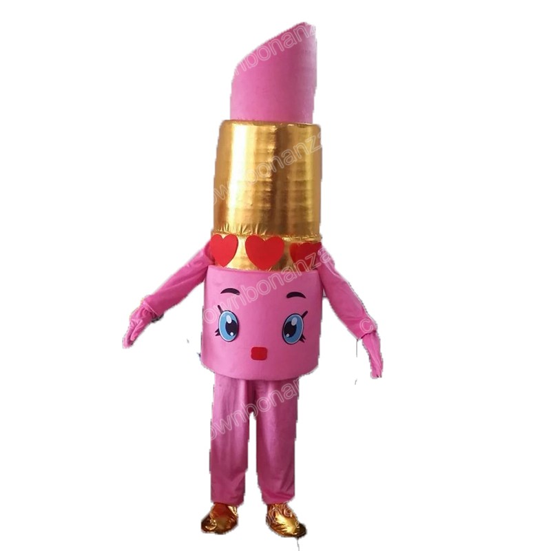 Halloween Lipstick Mascot Costume Cartoon Anime theme character Adults Size Christmas Carnival Birthday Party Outdoor Outfit, As picture
Halloween Lipstick Mascot Costume Cartoon Anime theme character Adults Size Christmas Carnival Birthday Party Outdoor Outfit, As picture