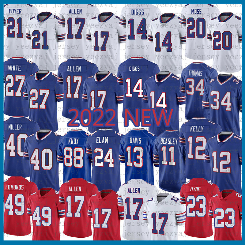 Spencer Brown Tre'Davious White Football Jersey Josh Allen Stefon Diggs Von Miller Dawson Knox Gabriel Davis Micah Hyde Kaiir Elam Poyer Tyler Bass Buffalos O.J. Howard, Youth(size:s-xl)be
Spencer Brown Tre'Davious White Football Jersey Josh Allen Stefon Diggs Von Miller Dawson Knox Gabriel Davis Micah Hyde Kaiir Elam Poyer Tyler Bass Buffalos O.J. Howard, Youth(size:s-xl)be